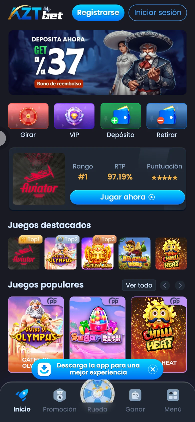 Registro AZTBET